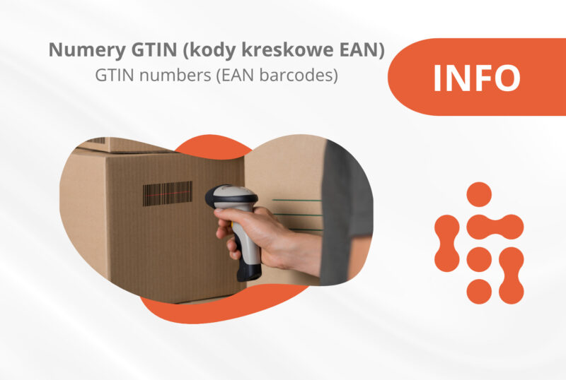 GTIN numbers (EAN codes) available for our products
